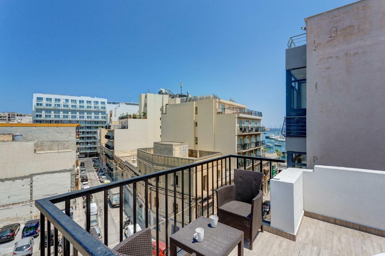 Apartamento Cosy 1Br Penthouse With Terrace, Great Location Gzira Exterior foto