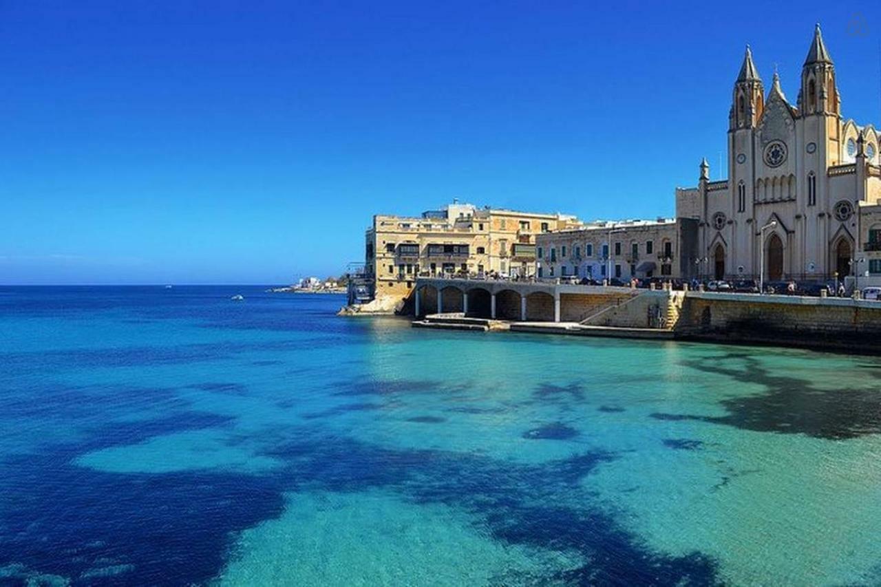Apartamento Cosy 1Br Penthouse With Terrace, Great Location Gzira Exterior foto